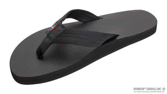 Rainbow Sandals Mens Single Layer Classic Rubber