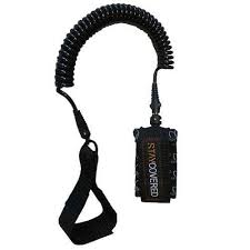 Stay Covered Coil SUP/Outrigger/Surfski Leash OC1 Ankle