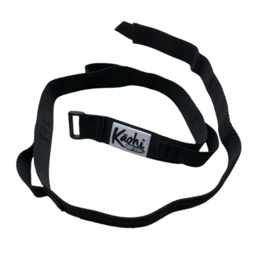 Kaohi Black Belt Foiling Waist Small Belt (24
