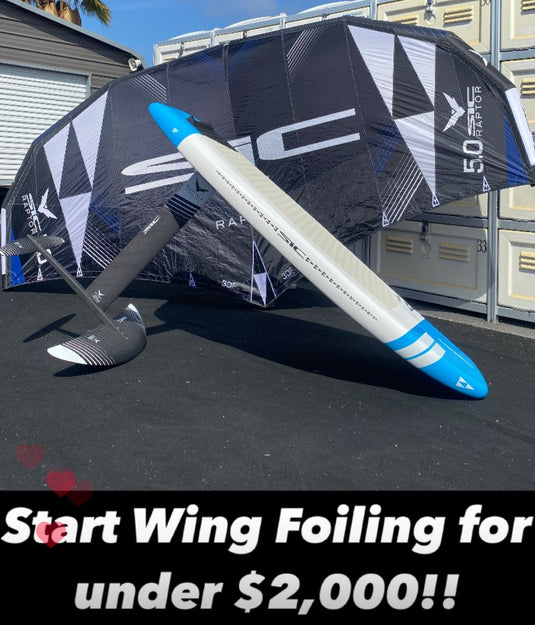 Wing Foil Starter Pack: Ready to Ride for under $2000!