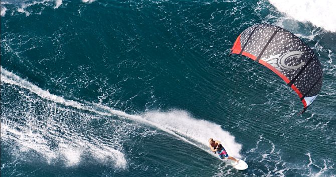 Kiteboarding At 101 Surf Sports