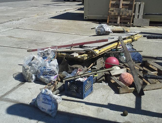 coastal clean up on the san rafael canal