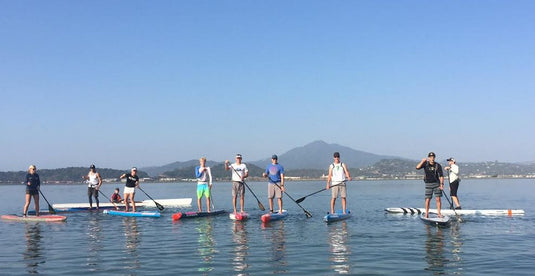 San Francisco Bay Stand Up Paddleboarding Training Group