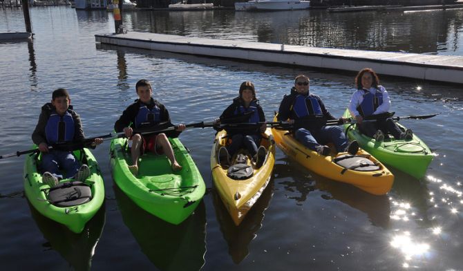 Stand Up Paddleboard and Kayak Team Building Or Paddle Party