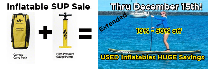 November Inflatable Stand Up Paddleboard Sale Extended