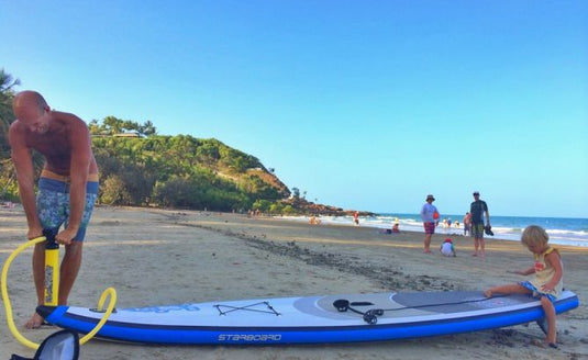 inflatable stand up paddleboard from Starboard