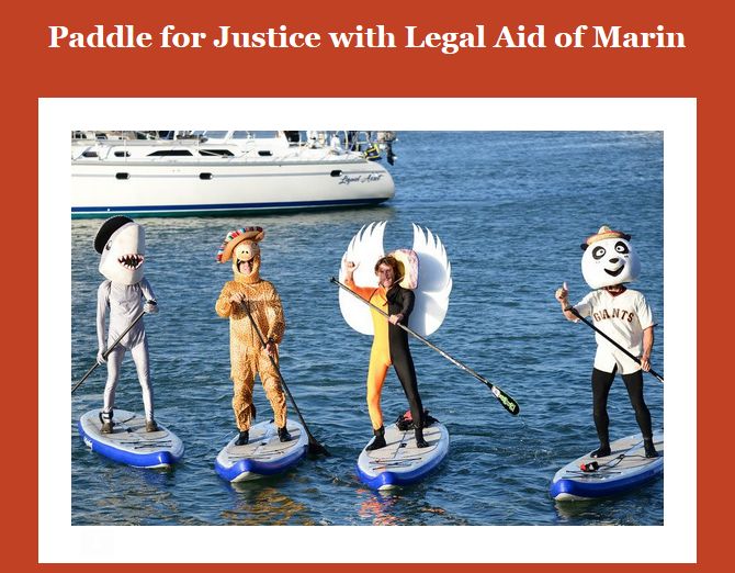 Halloween Paddle For Charity To Benefit Legal Aid Of Marin