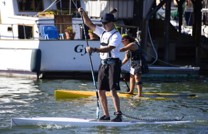 The 2013/14 Whole Foods Paddle Racing Series kicked off the season with a Polka!