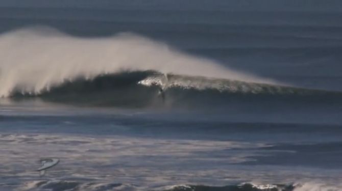 Ocean Beach Surfing - Barrels, Barrels, Barrels. Wow.