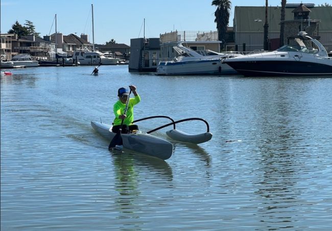 Outrigger Canoe Lessons On San Francisco Bay