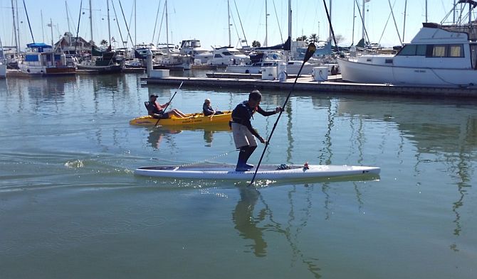 Stand Up Paddleboarding and Kayaking in Redwood City