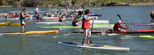 Paddleboard Racing on San Francisco Bay