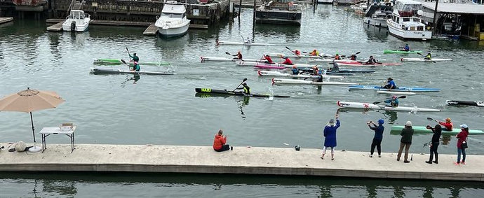 Rain Plays Peekaboo At Final Paddle Race of the Season