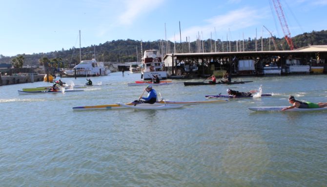 Big Blow No Problem For Hearty Paddle Racers