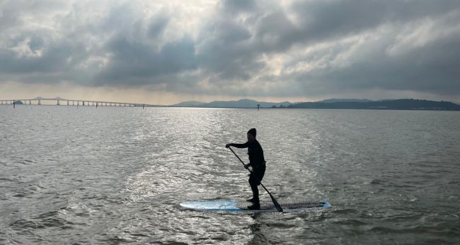 Improv Day At Charity Paddle Race for US Coast Guard Fallen Heroes