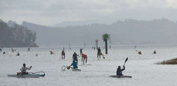 Oktoberfest Paddle Race Weather Window Opens - Paddlers Jump Through