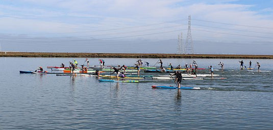 outrigger canoe and surfski racing in san francisco bay