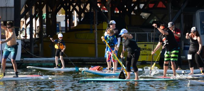 Gorgeous Weather Blesses Whole Foods Market Paddle Race #5