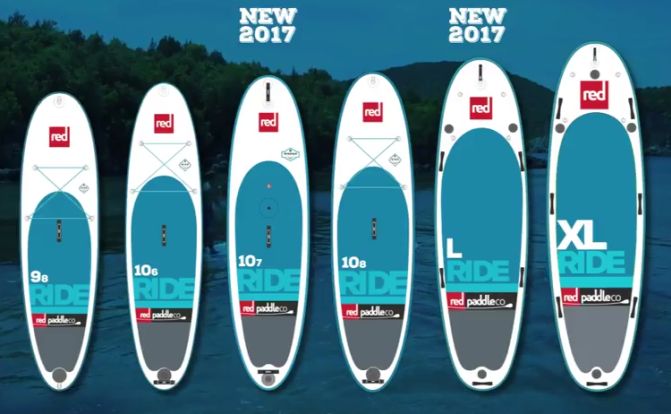 Red Paddle Inflatable Stand Up Paddleboards at our San Rafael Shop