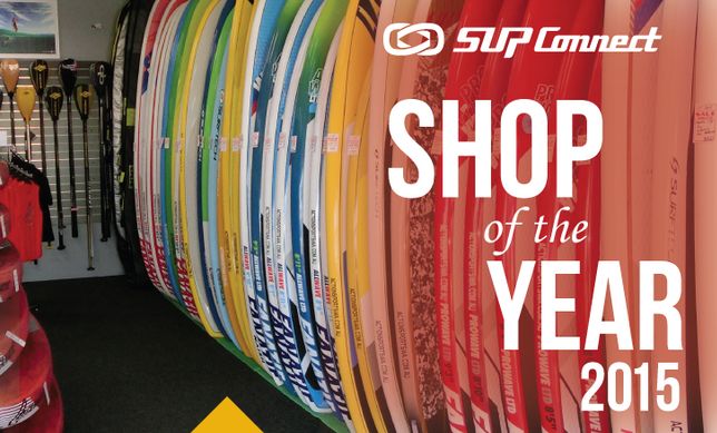 Podium Finish for 2015 SUP Connect Shop of the Year - Thanks!