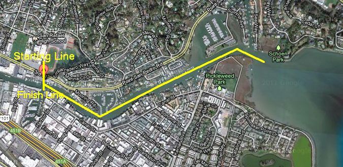 Paddle Racing Course Records