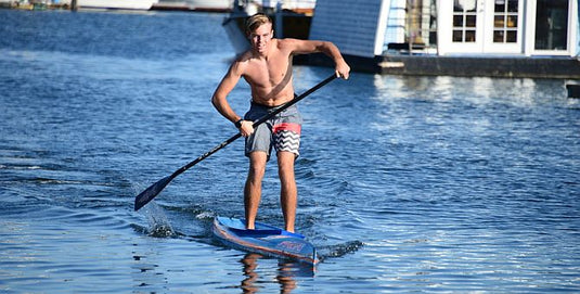 Trevor Tunnington Stand Up Paddleboard Sprint Racing