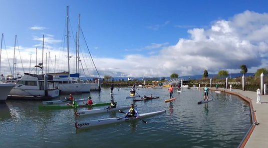 Redwood City Surfski and Paddleboard race March 17 2018