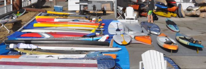 Stand Up Paddleboard Racing Marin County and San Francisco