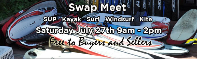 SWAP MEET USED GEAR PREVIEW - Used Paddleboards and More!