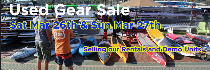 Used Gear Sale March 26th-27th