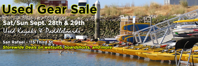 Huge Used Kayak & Demo Paddleboard Sale