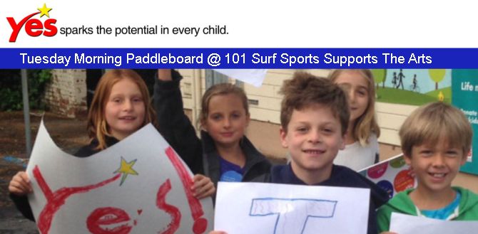 Paddleboarding To Give Kids A Shot At The Arts