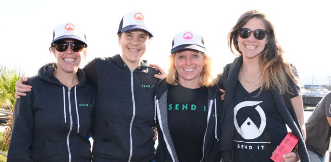 Team Send It at 101 Surf Sports