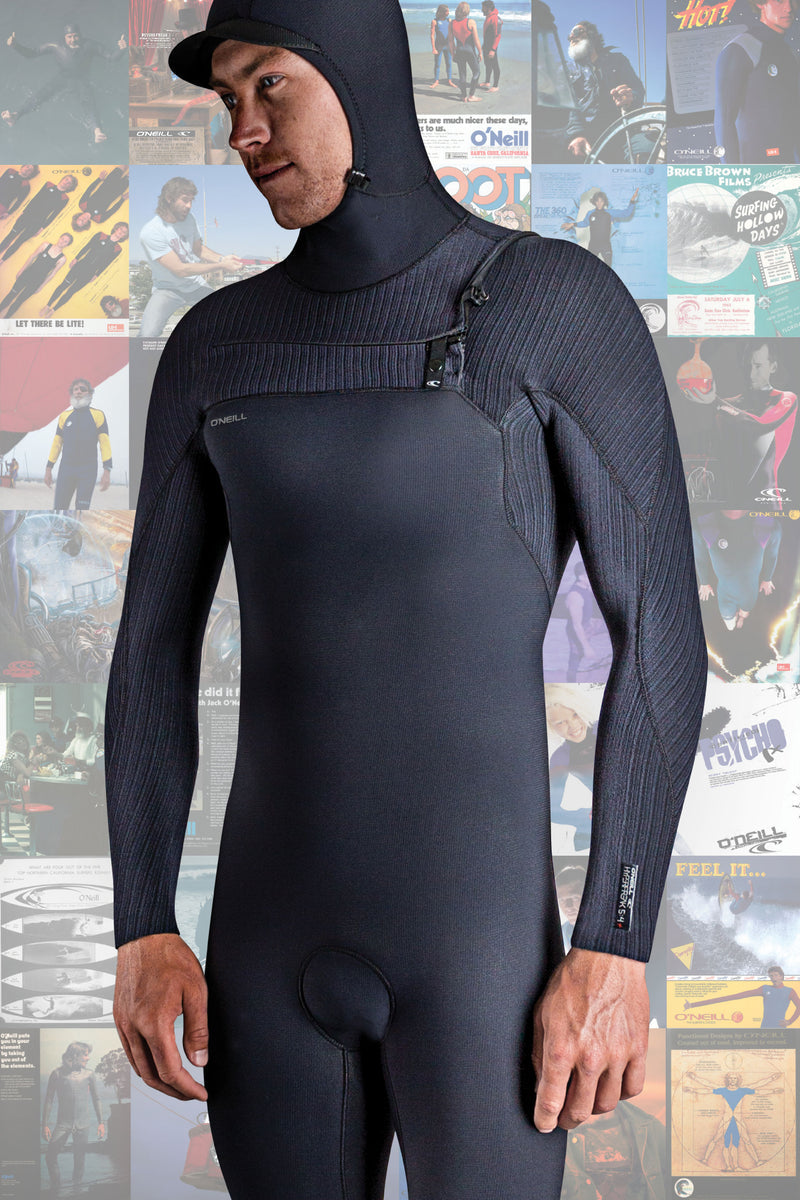 Load image into Gallery viewer, O&#39;Neill Hyperfreak 4/3+ Chest Zip With Hood Full Suit
