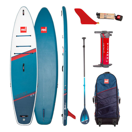 Red Paddle Co 11'3 Sport HT With 3 PC Paddle