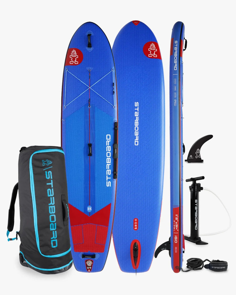 Load image into Gallery viewer, Starboard Inflatable SUP IGO Deluxe Single Chamber with Paddle
