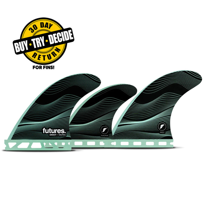 Futures F4 HC Tri Quad 5 Fin Set