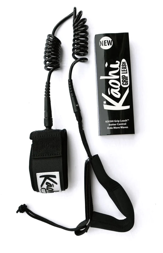 Kaohi Grip Leash Double Coil 6ft 7mm Ankle