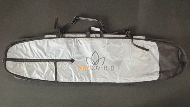 Load image into Gallery viewer, Stay Covered Foil Coffin Bag
