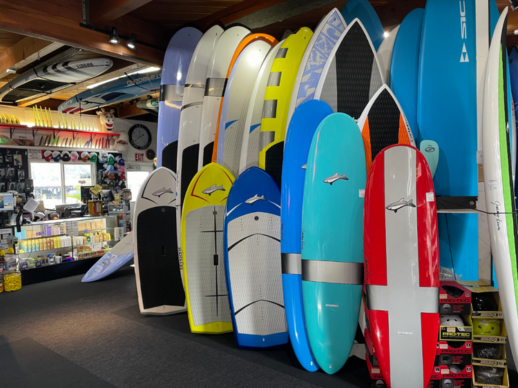 Over 200 Jimmy Lewis Boards In Stock