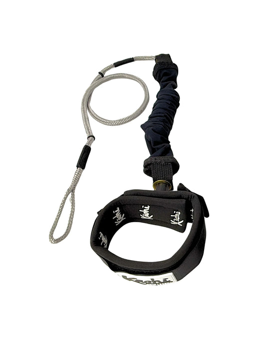 Kaohi INVIZ Leash + COIL COVER™ designed for PARAWINGING