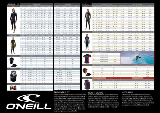 O'Neill Girls Youth Epic 4/3 Back Zip Full