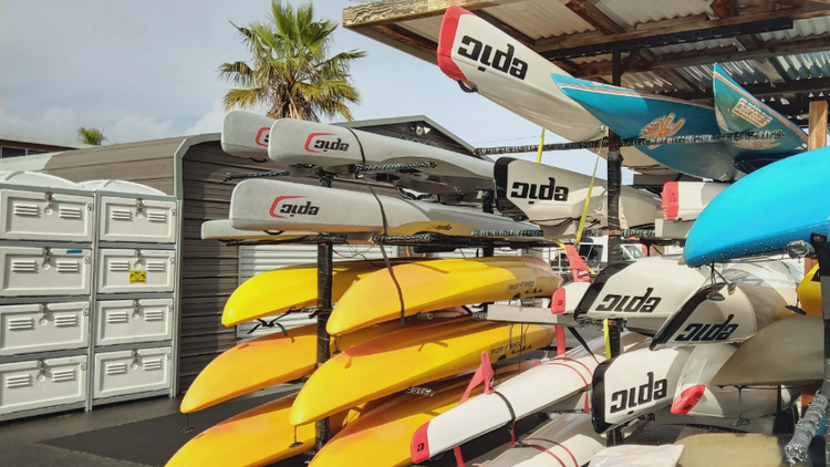 Indoor & Outdoor Gear Storage At The Waters Edge