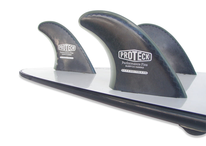 Pro Teck Performance Thruster Fin Set - Futures