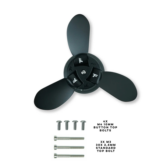 Three Blade Propeller Hub Set