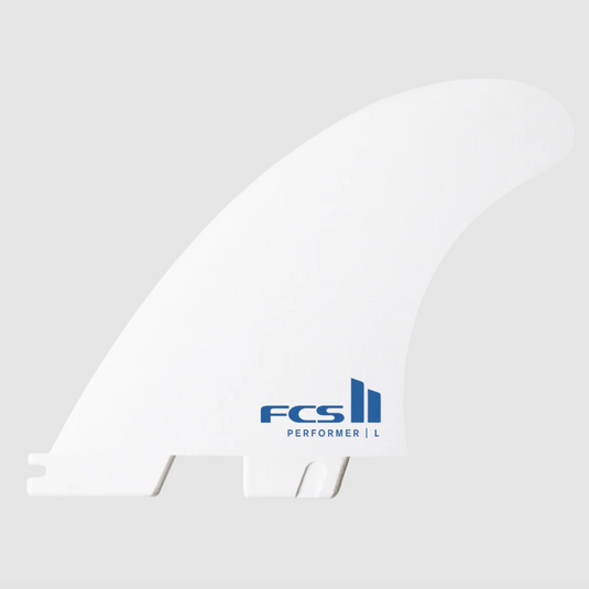 FCS II Performer White Edition Tri Fin Set
