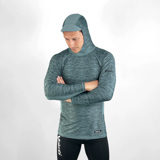 Vaikobi Hooded Spandex Rash Top - UV Long-sleeve