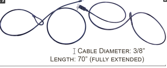 Lariat™ Universal Kayak/Canoe Cable Lock