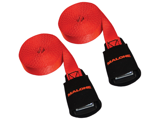 Malone Cam Buckle Load Strap, 2PK (w/ foam buckle sleeve)
