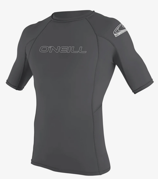 O'Neill Men's Basic Skins 2 S/S Rash Guard